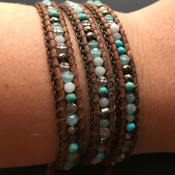 Chan Luu Jewelry - Authentic Chan Luu leather 3 wrap bracelet